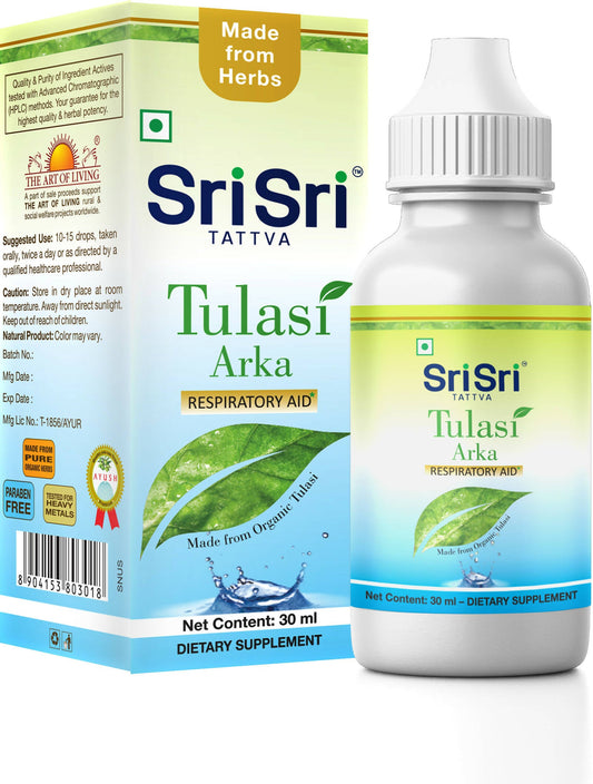 Sri Sri Tattva USA Tulasi Arka Drops | Swadesiicart