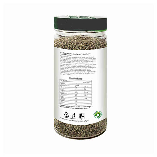 Nature Land Organics Carom Seeds (Ajwain) - Swadesiicart