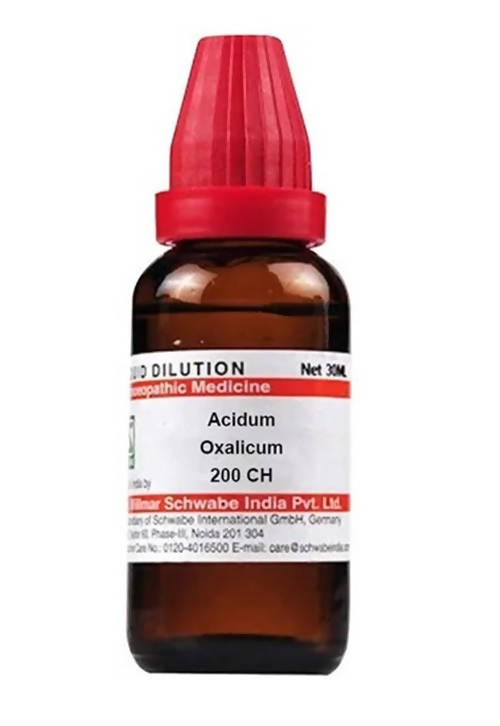 Dr. Willmar Schwabe India Acidum Oxalicum Dilution | Swadesiicart