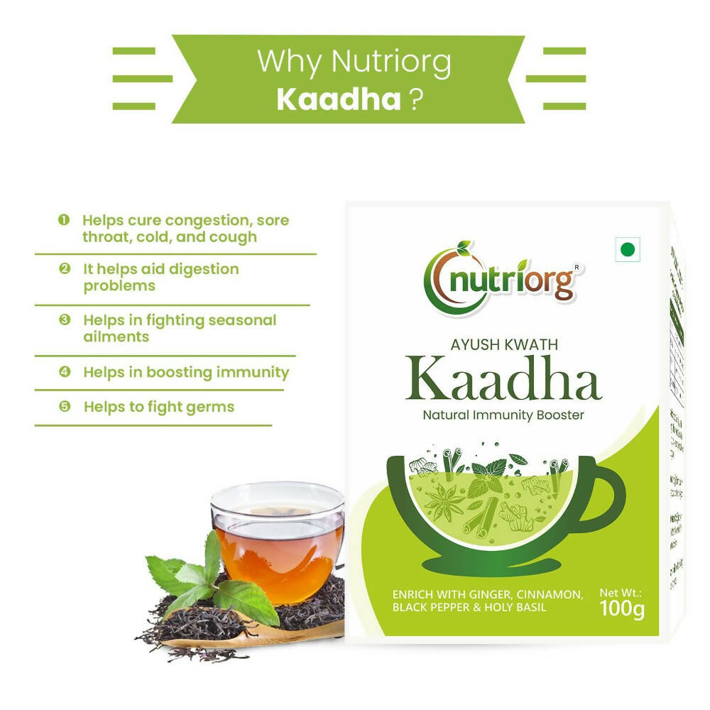 Nutriorg Ayush Kwath Kaadha - Swadesiicart