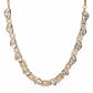 Kundan and Daimond Neckpiece (Gold) - Ruby Raang | Swadesiicart