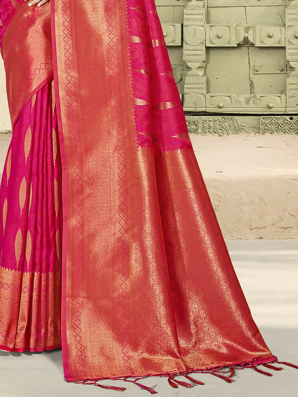 Shree Shyam Fashion Silk Pink Saree