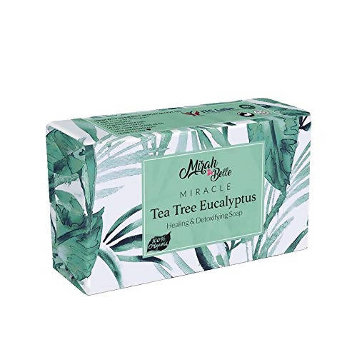 Mirah Belle Tea Tree Eucalyptus Detoxifying Soap - Mirah Belle Naturals