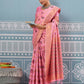 Shree Shyam Fashion Light Pink Silk Saree