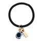 VOJ Women Black Color stainless steel Bracelet - Swadesiicart