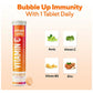 Zingavita Vitamin C Effervescent Tablets for Stronger Immunity - Orange Flavor | Swadesiicart