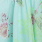 Ahalyaa Aqua Blue Organza Printed Lehenga Choli For Kids For Girls | Swadesiicart
