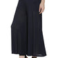 Asmaani Navy Blue Color Lycra Fabric Flared Palazzo