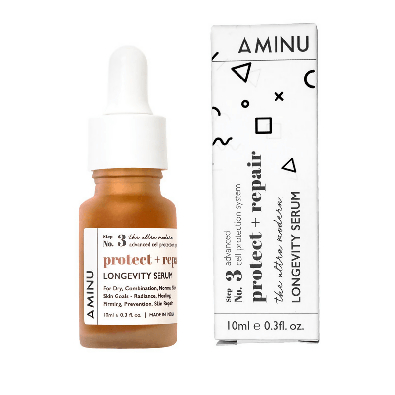 Aminu Longevity Serum for Sensitive skin & Anti-Pollution | Swadesiicart