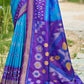 Shree Shyam Fashion Blue Soft Silk Saree