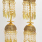 NVR Women's Pack Of 2 Gold-Polished Stone Studded Bridal Layered Kaleera Sets - Swadesiicart