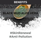 Nykaa Skin Secrets Exotic Indulgence Black Mud + Aloe Vera Sheet Mask For Purified & Hydrated Skin - Swadesiicart