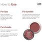 Love Earth Lip Tint & Cheek Tint Multipot-Kiss & Tell - Swadesiicart