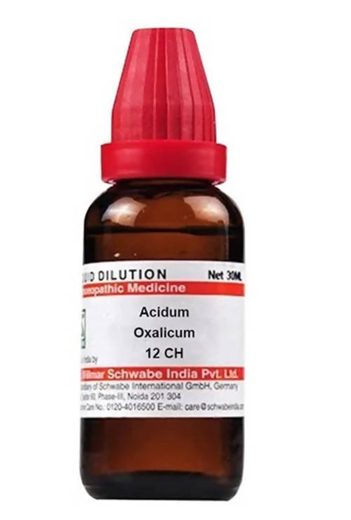 Dr. Willmar Schwabe India Acidum Oxalicum Dilution | Swadesiicart