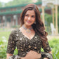 Lorenvalley Mahendi Rangoli Silk Heavy Sequins & Thread Embroidered work Lehenga Choli | Swadesiicart