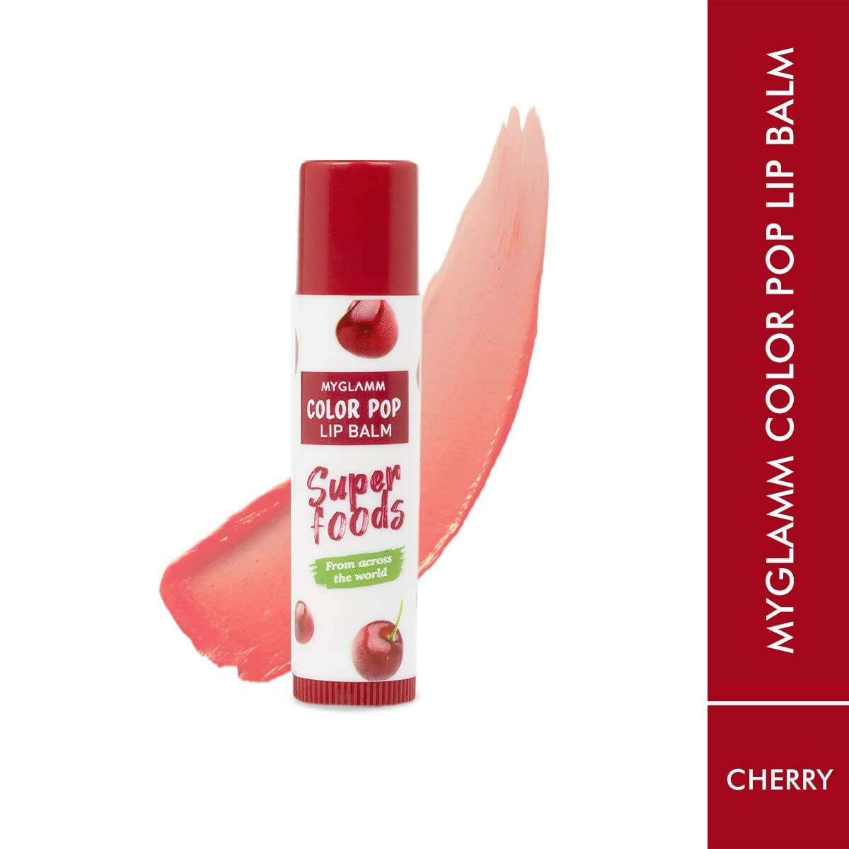 MyGlamm Superfoods Color Pop Lip Balm - Swadesiicart