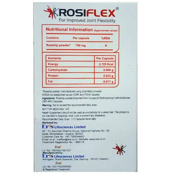 Eris Rosiflex Capsules - Swadesiicart