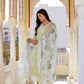 Vaasva Women Pista Green Linen Printed Kurta, Pant & Dupatta set | Swadesiicart