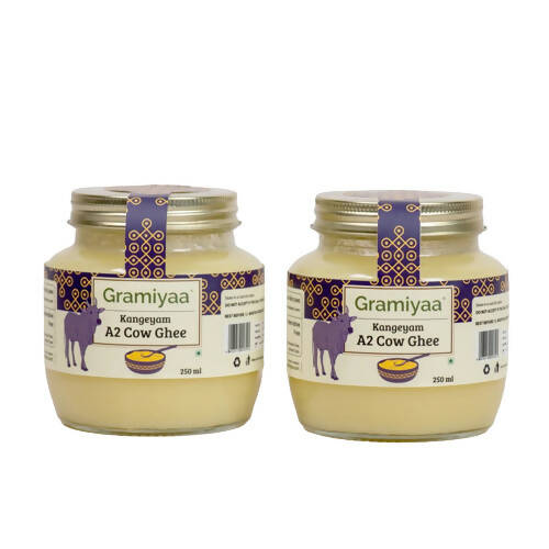 Gramiyaa Kangeyam A2 Cultured Cow Ghee | 100% Desi Ghee | Pure & Organic Ghee | Swadesiicart