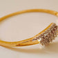 White Stone AD Bracelet Size 2.4