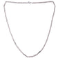NVR Men Rhodium-Plated Stainless Steel Bohemian Chain | Swadesiicart