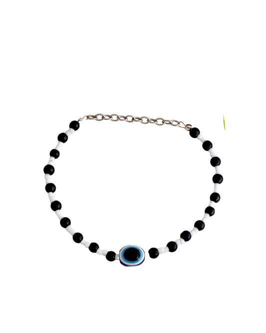 VOJ Stainless Steel Beads Brass Bracelet - Swadesiicart