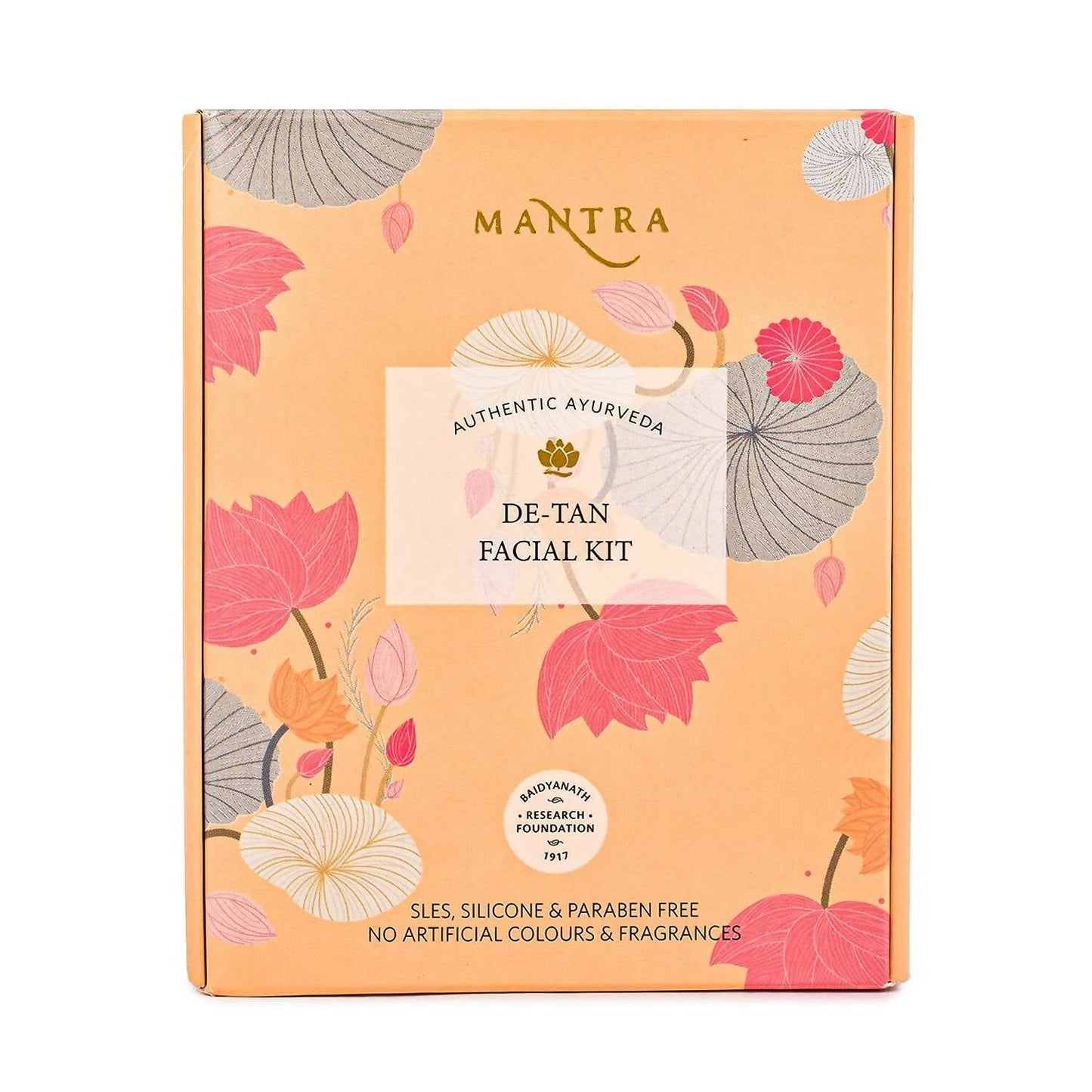 Mantra Herbal De-Tan Facial Kit - Swadesiicart