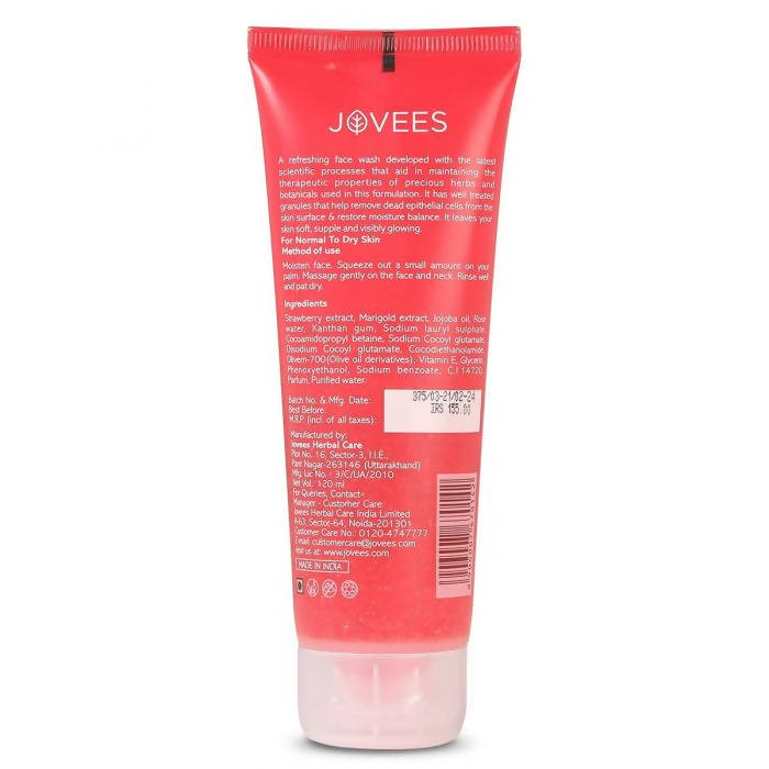 Jovees Strawberry Face Wash - Swadesiicart