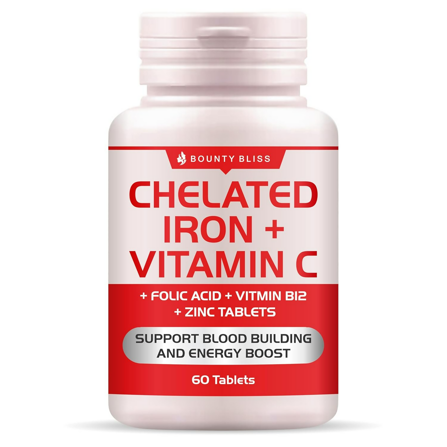 Bounty Bliss Iron Folic Acid Supplement - Vital Support for Energy and Wellness | Swadesiicart