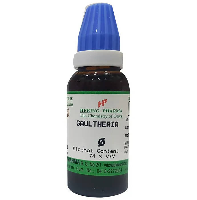 Hering Pharma Gaultheria Mother Tincture Q | Swadesiicart