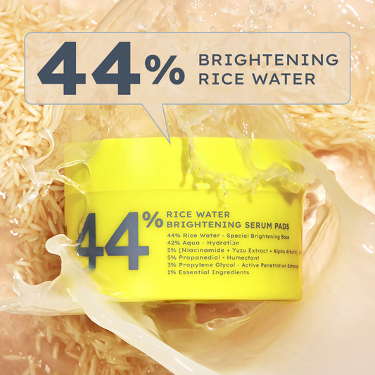 Hyphen By Kriti Sanon 44% Rice Water Brightening Serum Pads (50pcs) | Swadesiicart