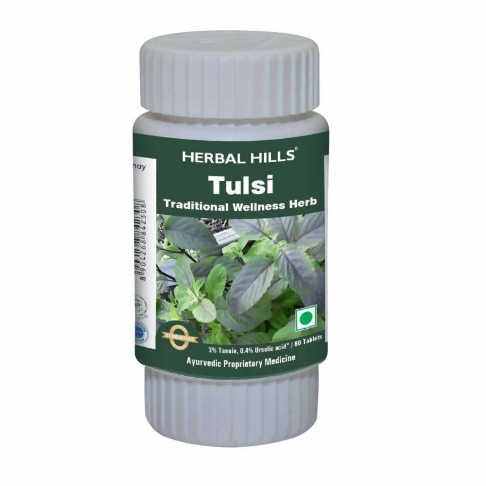 Herbal Hills Tulsi Traditional Wellness Herb Tablets | Swadesiicart
