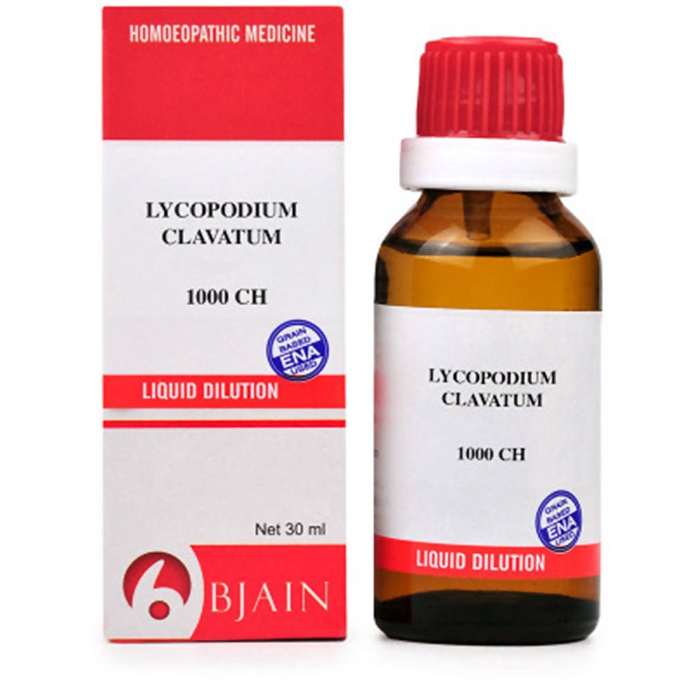 Bjain Homeopathy Lycopodium Clavatum Dilution - Swadesiicart