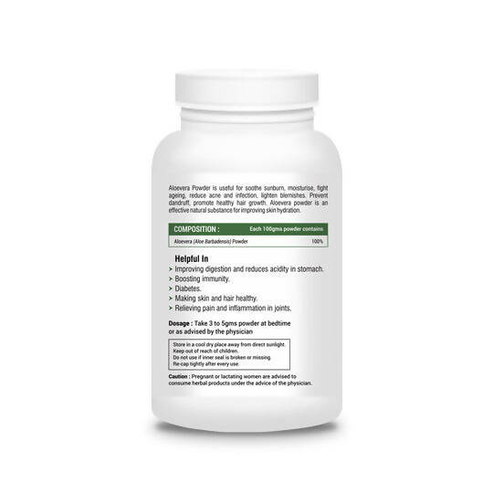 Four Seasons Aloevera (Ghritkumari) Powder - Swadesiicart
