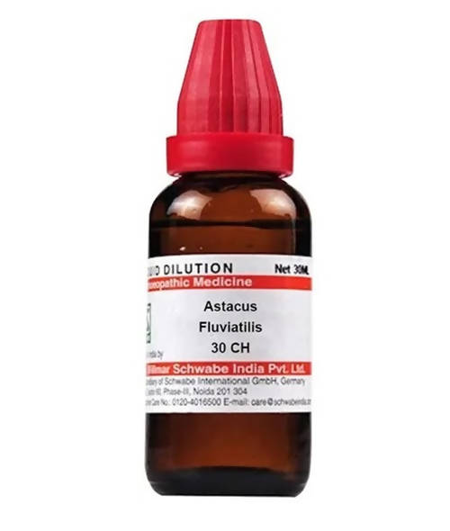 Dr. Willmar Schwabe India Astacus Fluviatilis Dilution | Swadesiicart