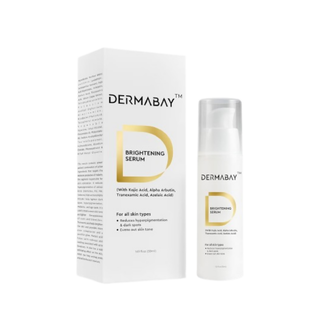Dermabay Skin Brightening Face Serum With Kojic Acid & Alpha Arbutin | Swadesiicart