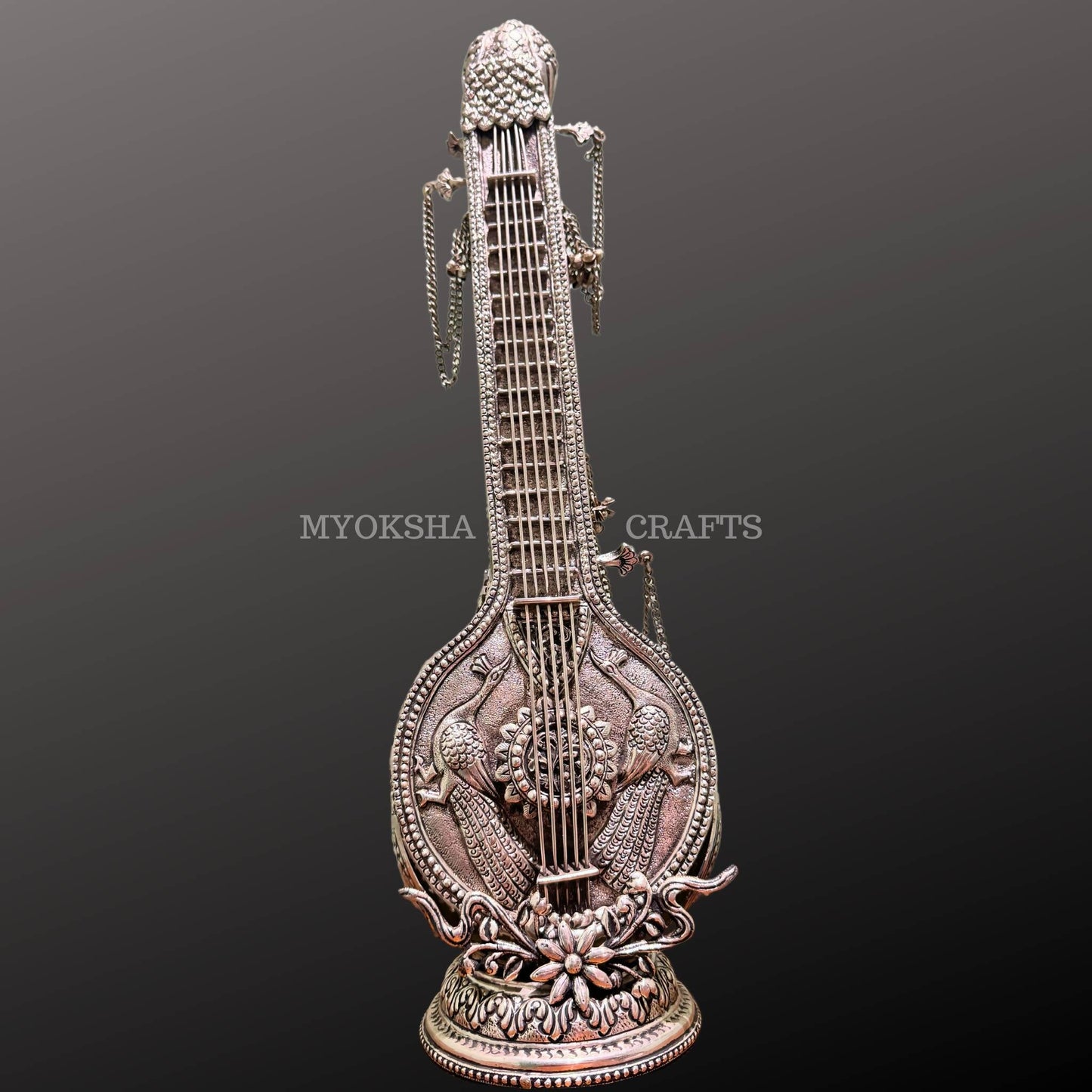 Sitar with Stand | Swadesiicart