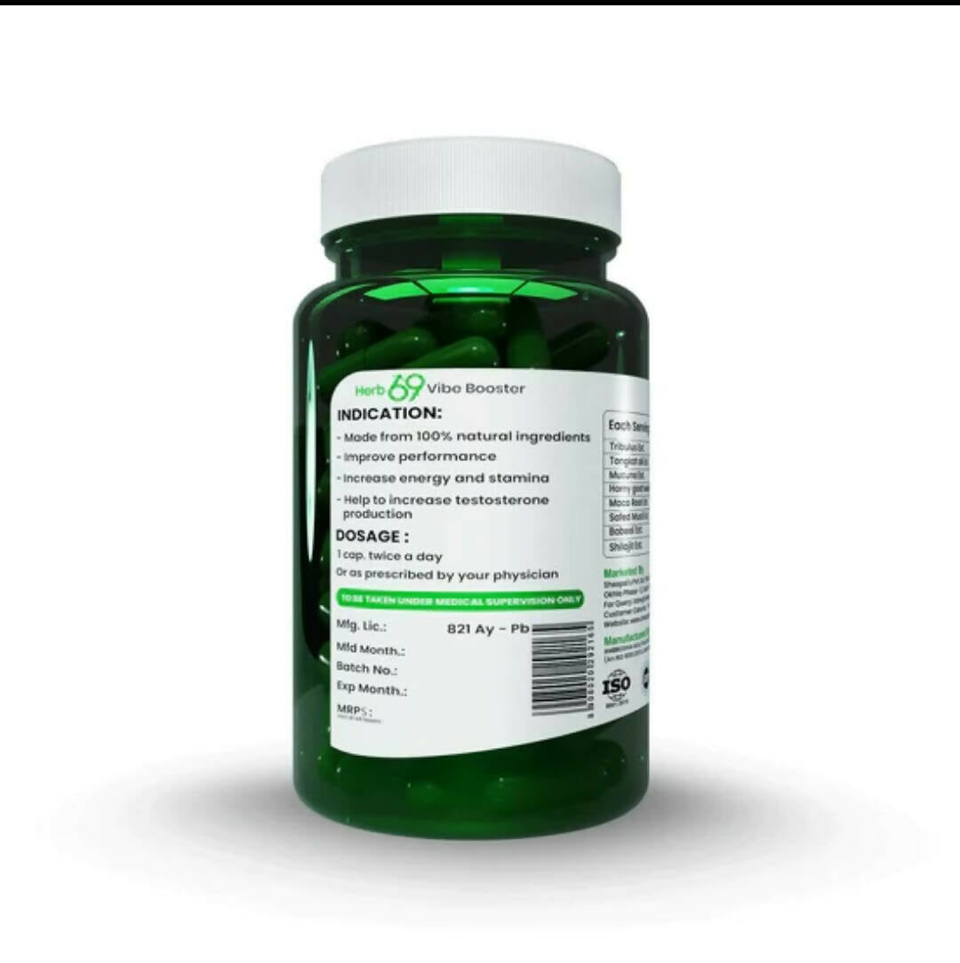 Sheopal's Herb 69 Vibe Booster Capsules - Swadesiicart