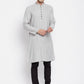 Even Apparels Beige Rayon Men's Kurta With Band Collar | Swadesiicart
