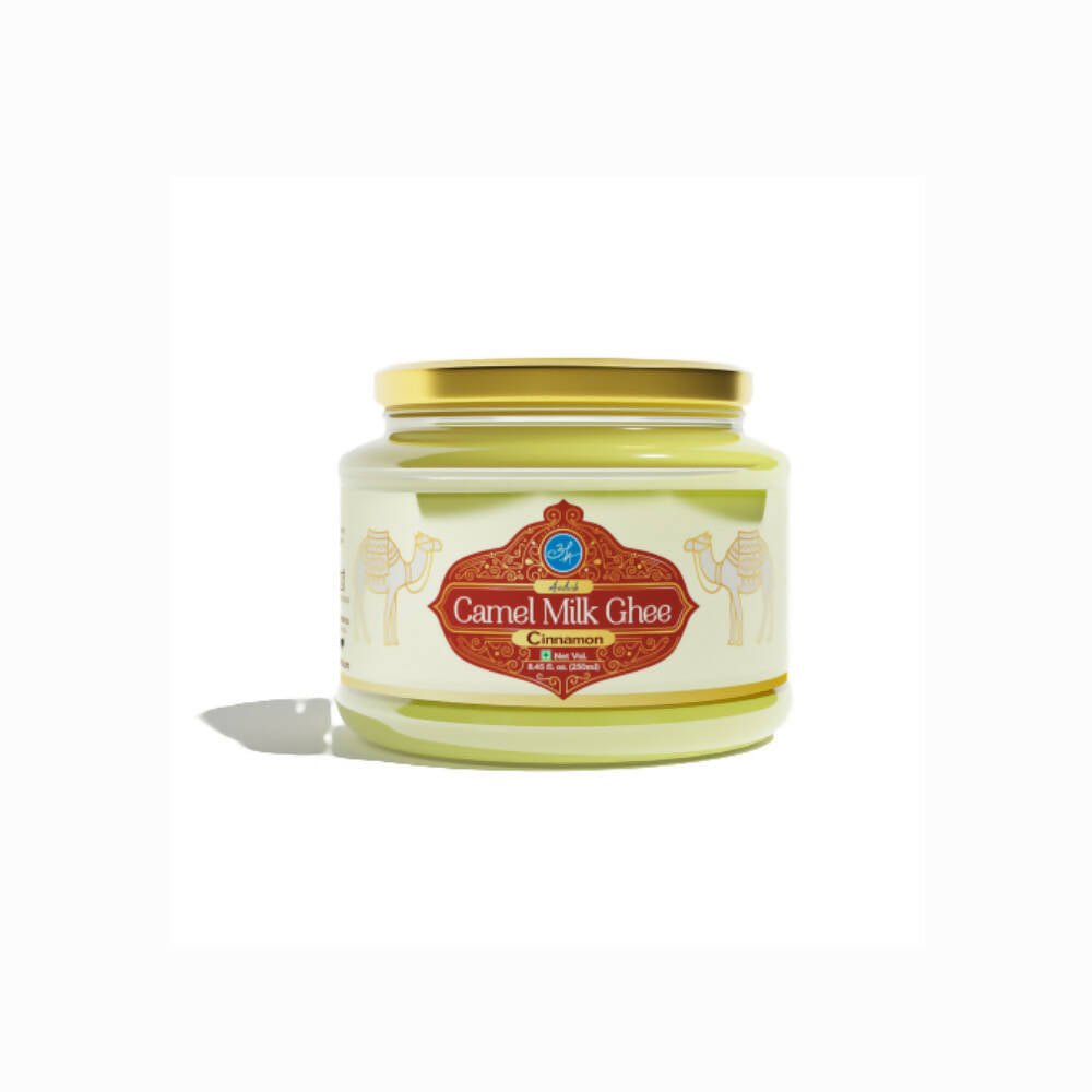 Aadvik A2 Camel Milk Ghee with Cinnamon | Cinnamon Infused Camel Milk Ghee | Supports Healthy Immune System | Swadesiicart