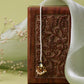Ruby Raang Gold Polished Gold Kundan Maang Tikka | Swadesiicart