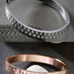 NVR Men's Set of 2 Rhodium-Plated Stainless Steel Kada Bracelet - NR Retail-NVR