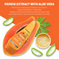 LA Organo Papaya Hydrating Face Gel with Alovera,Vit-E & Vitamin C Serum Combo | Swadesiicart