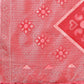 Shree Shyam Fashion Sajni Peach Linen Cotton Saree