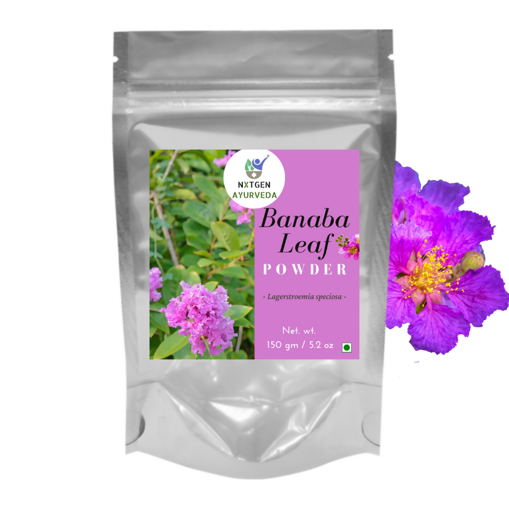 Nxtgen Ayurveda Banaba Leaf Powder - Oilcure Health & Beauty