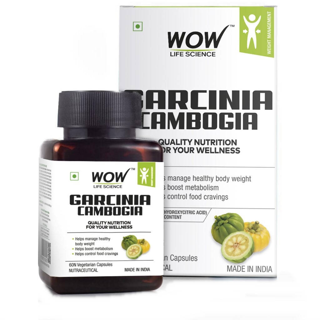 Wow Life Science Garcinia Capsules | Swadesiicart