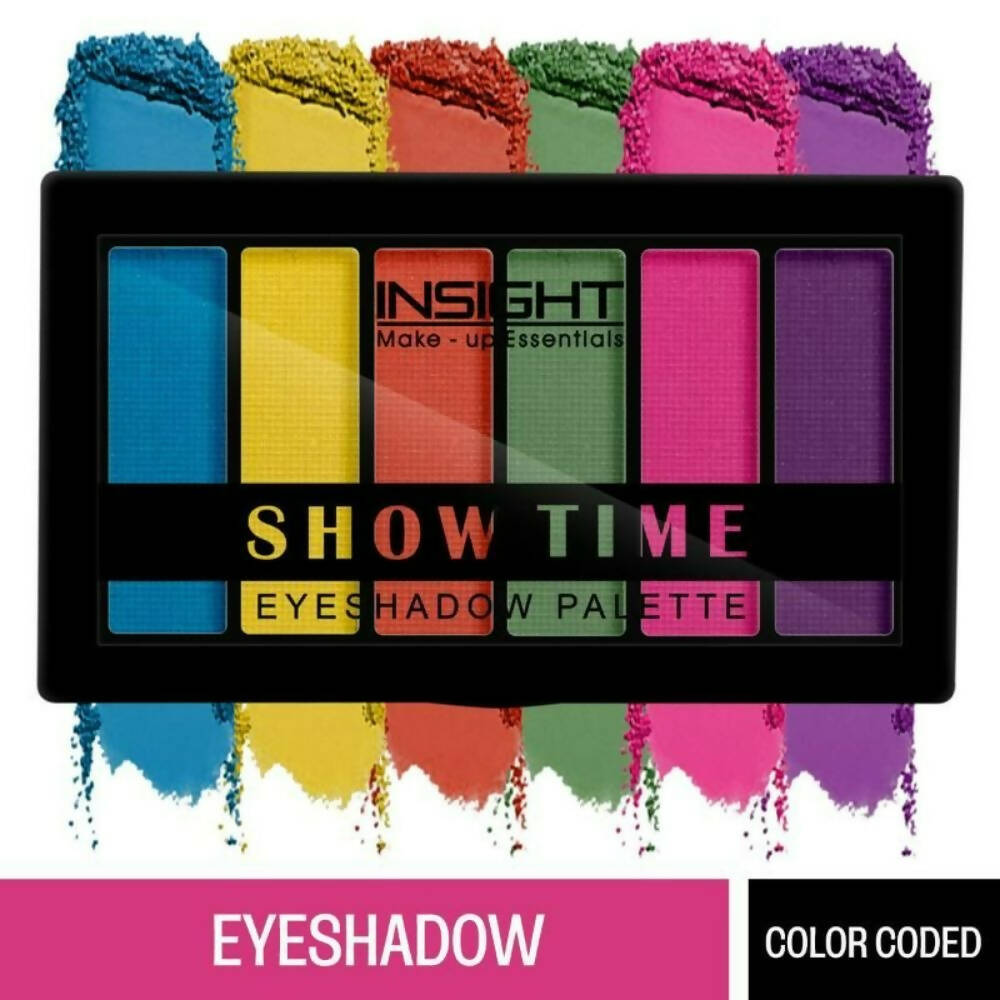 Insight Cosmetics Show Time Eyeshadow Palette - Color Coded - Swadesiicart