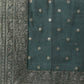 Ahalyaa Dark Green Chanderi Solid Kurta With Palazzo And Dupatta Set | Swadesiicart