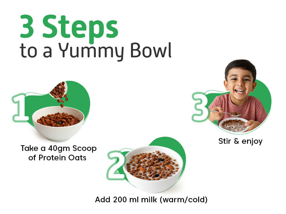 Little Joys Millet Choco Crunch + Protein Oats - Swadesiicart
