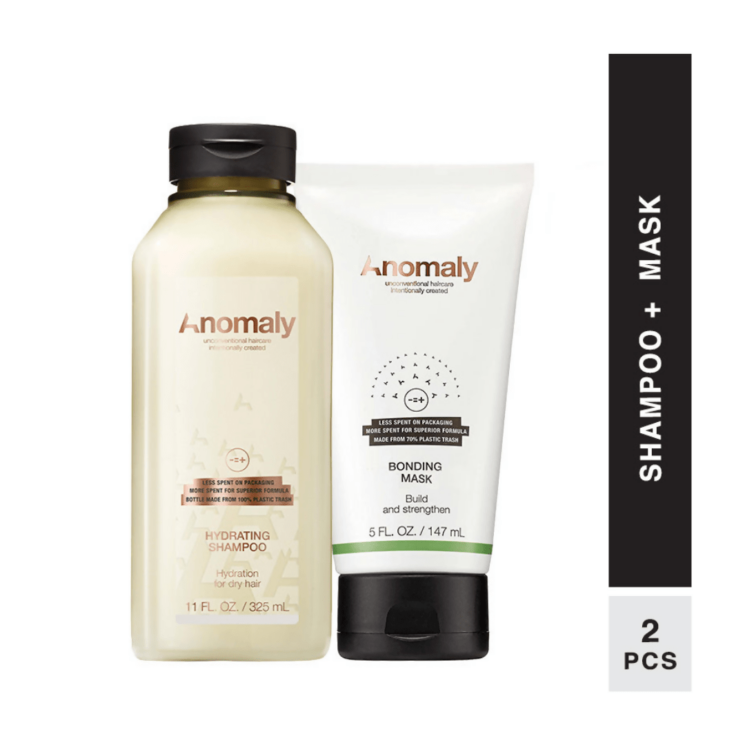 Anomaly by Priyanka Chopra Hydrating Shampoo With Bonding Mask Combo | Swadesiicart